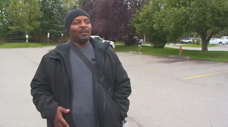 Security guard who was shot.